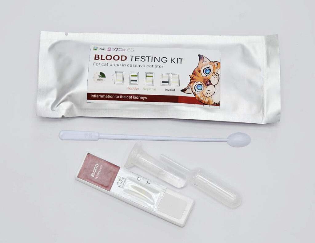 ชุดตรวจปัสสาวะในแมว Cat Urine Test Kit