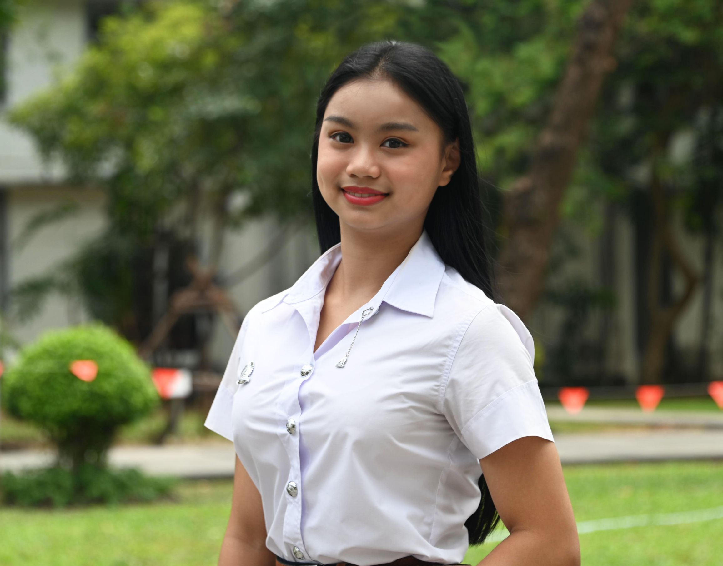 “Piyada Peeramatukorn,” Chulalongkorn University’s Sports Science Student,  
Rising Rhythmic Gymnast Star 