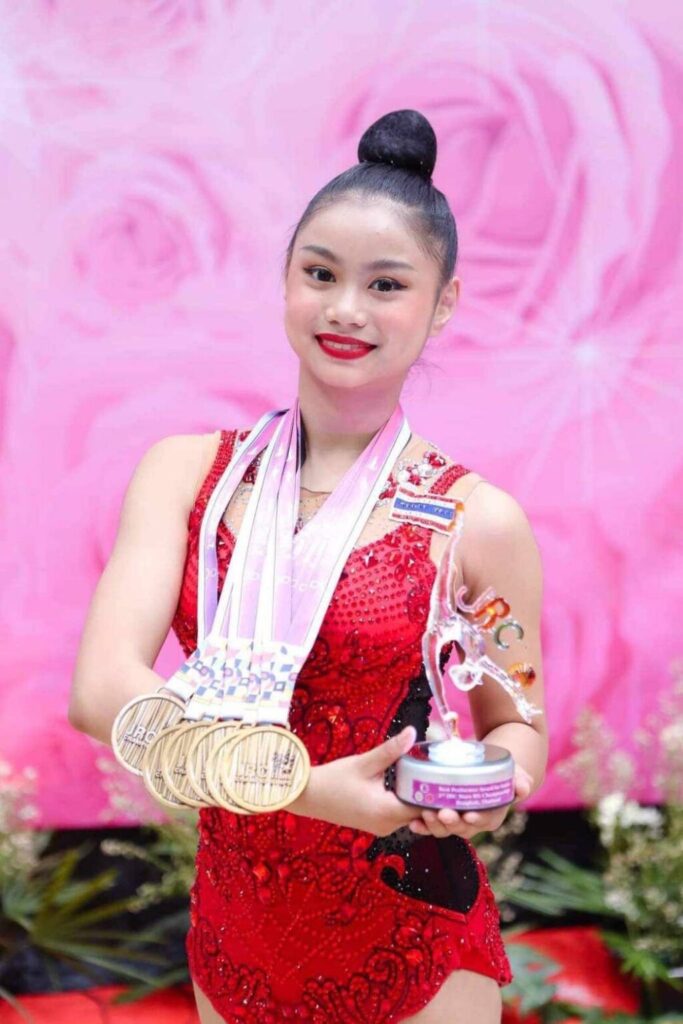 “Piyada Peeramatukorn,” Chulalongkorn University’s Sports Science Student, Rising Rhythmic Gymnast Star