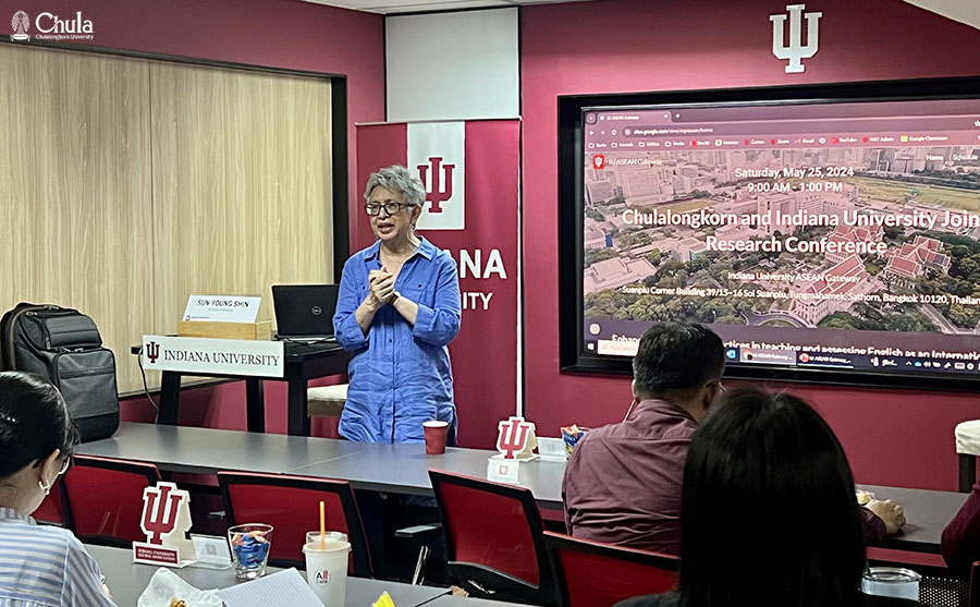 Chula EIL Program Co-hosts Joint Research Conference with Indiana University