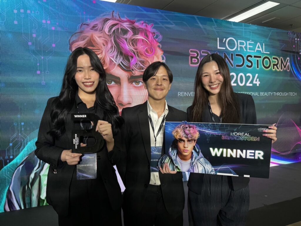 Chula Students Win at L’Oréal Brandstorm 2024 