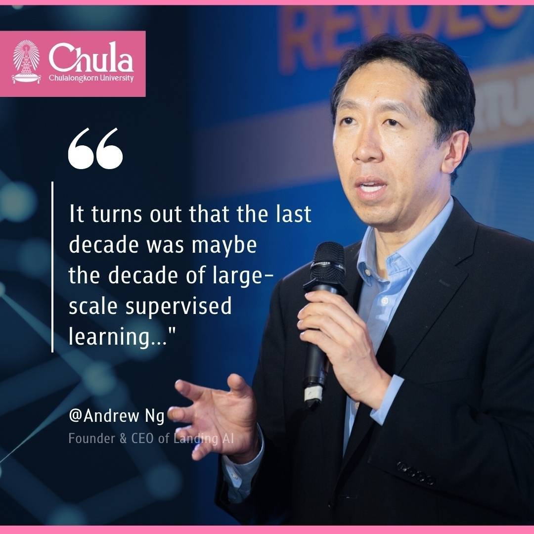 Dr. Andrew Ng Adjunct Professor from Stanford University, globally recognized Leader in AI (Artificial Intelligence), Founder of DeepLearning.Ai, General Partner at AI Fund and Co-Founder of Coursera