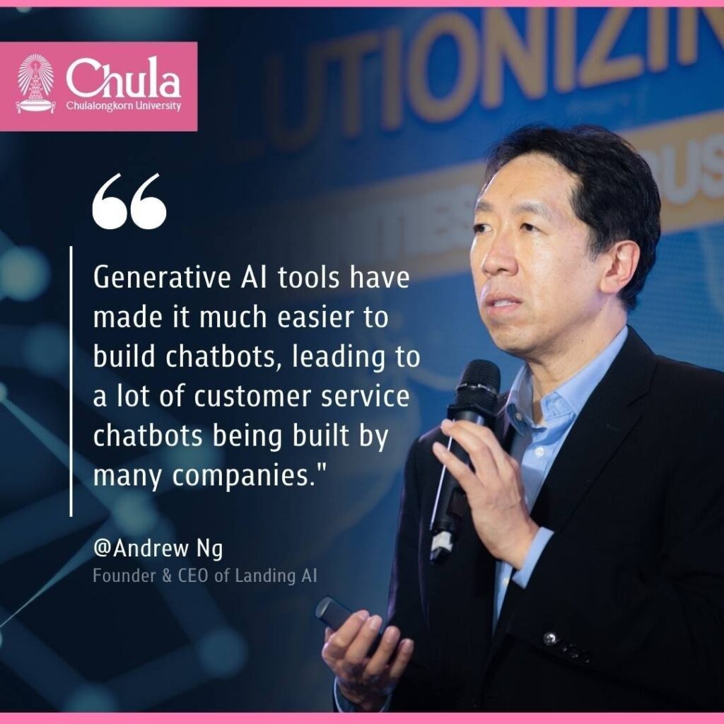 Dr. Andrew Ng Adjunct Professor from Stanford University, globally recognized Leader in AI (Artificial Intelligence), Founder of DeepLearning.Ai, General Partner at AI Fund and Co-Founder of Coursera