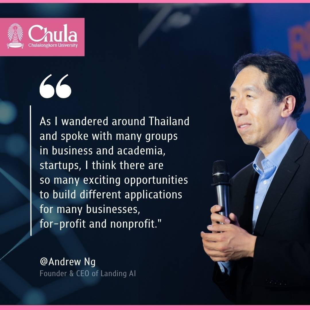 Dr. Andrew Ng Adjunct Professor from Stanford University, globally recognized Leader in AI (Artificial Intelligence), Founder of DeepLearning.Ai, General Partner at AI Fund and Co-Founder of Coursera