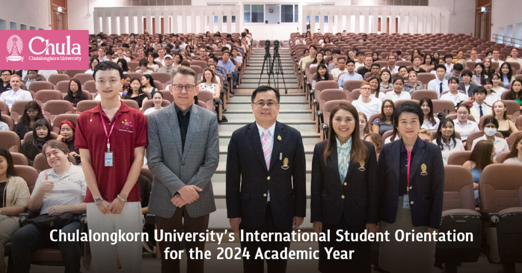 Chulalongkorn University’s International Student Orientation for the 2024 Academic Year  