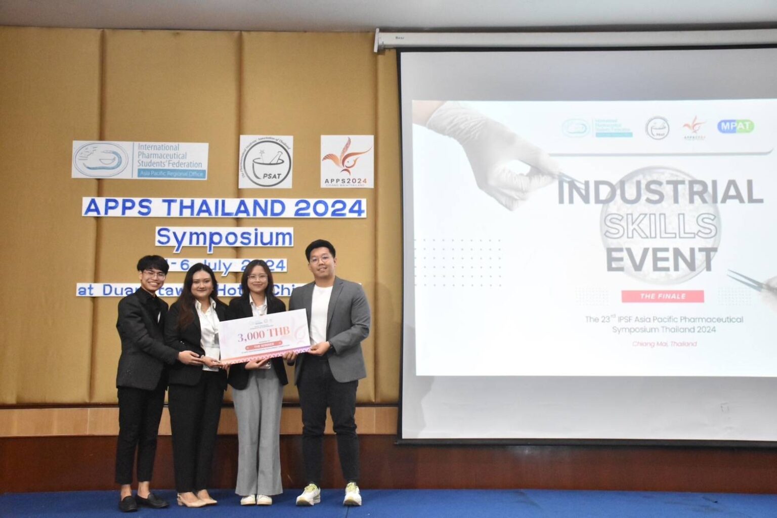 Chula Pharmaceutical Science Students Win Industrial Skills Event – ​​Drug Marketing Competition