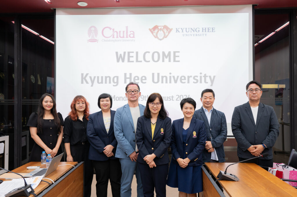 Chula and Kyung Hee University Discuss Expanding Academic Cooperation