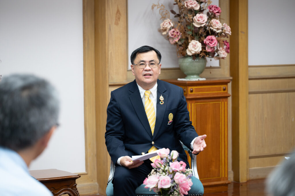 Prof. Dr. Wilert Puriwat, Acting President of Chulalongkorn University