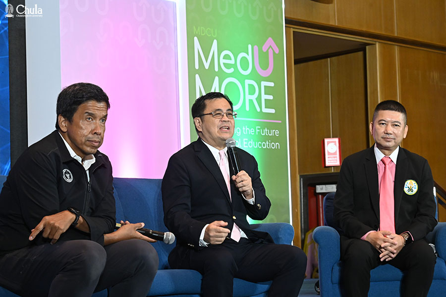 “MedUMORE 1-2-10 Med Ed Exponential” Celebrates MedUMORE and Launches an MOU between Chulalongkorn’s Faculty of Medicine and 10 Top Medical Organizations