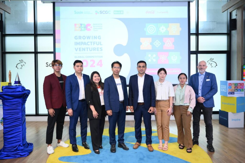 Sasin and SCGC Kicked Start Bangkok Business Challenge 2024