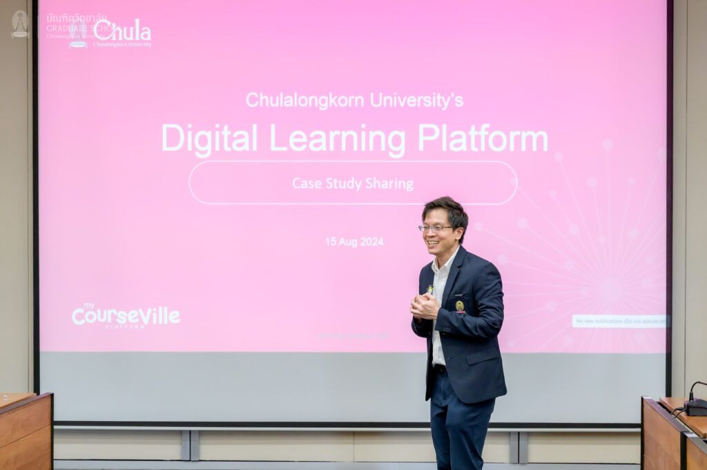 Chula Welcomes University Executives from China to Visit Lifelong Learning Management System