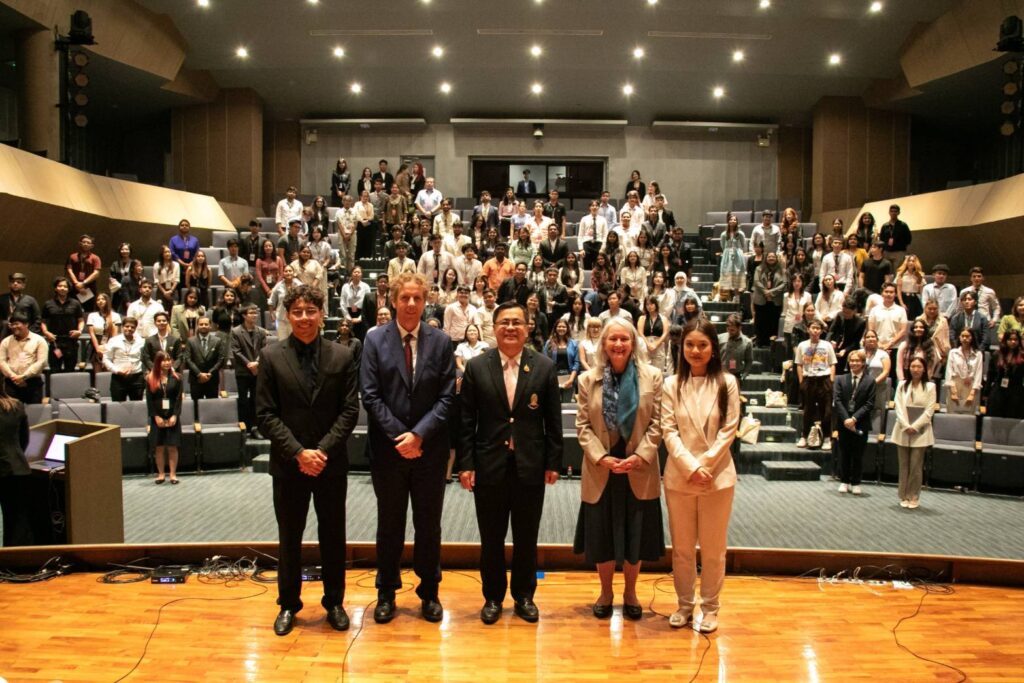 Chula Executives Welcome UNHCR Representative, EU Ambassador to Cambodia, and EU Special Envoy for Myanmar at “HPAIR Asia Conference 2024”