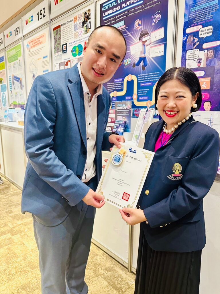 Chula Lecturers and Demonstration School Students Win Grand Prize, Special Awards, and 16 Gold Medals at the World Invention Creativity Olympics & Conference in South Korea