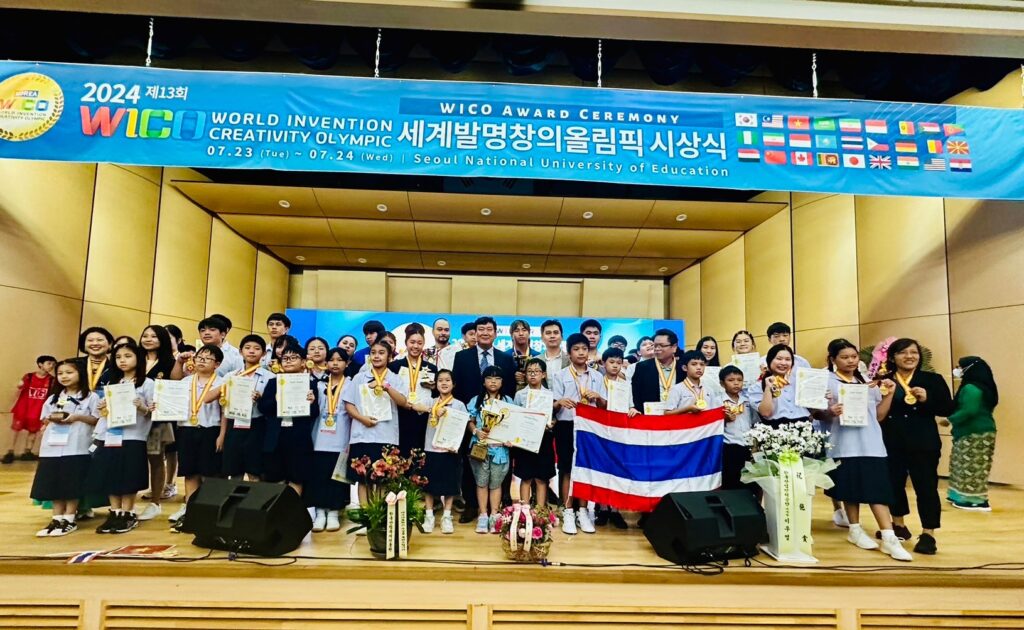 Chula Lecturers and Demonstration School Students Win Grand Prize, Special Awards, and 16 Gold Medals at the World Invention Creativity Olympics & Conference in South Korea