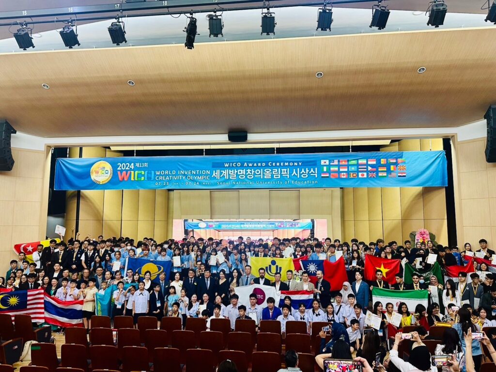 Chula Lecturers and Demonstration School Students Win Grand Prize, Special Awards, and 16 Gold Medals at the World Invention Creativity Olympics & Conference in South Korea