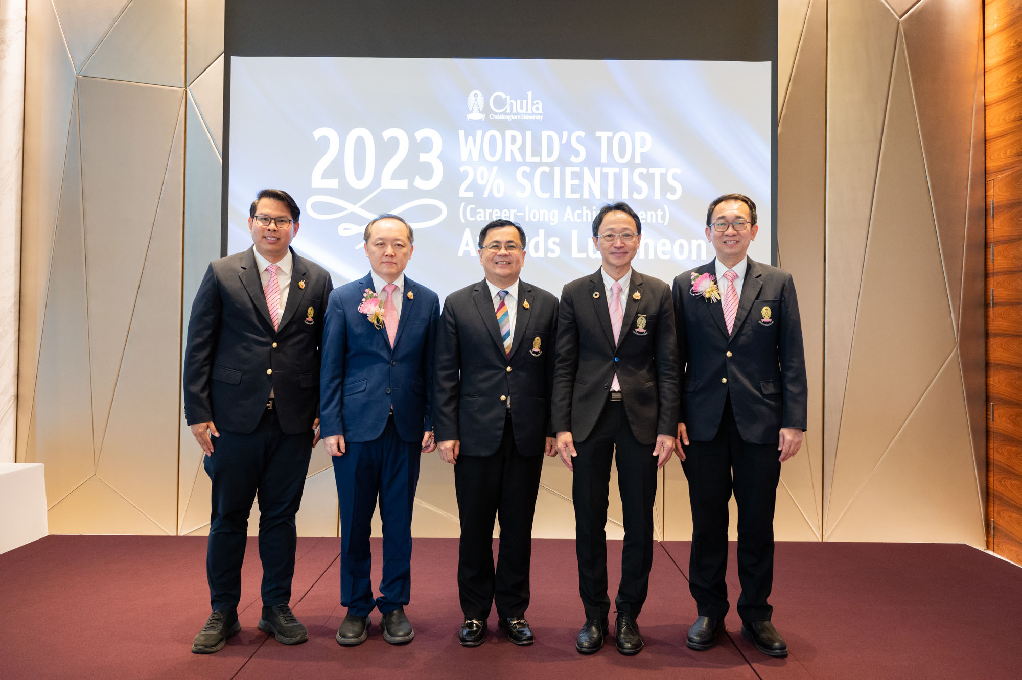 Chulalongkorn University Honors its Top 2% World-Ranked Researchers