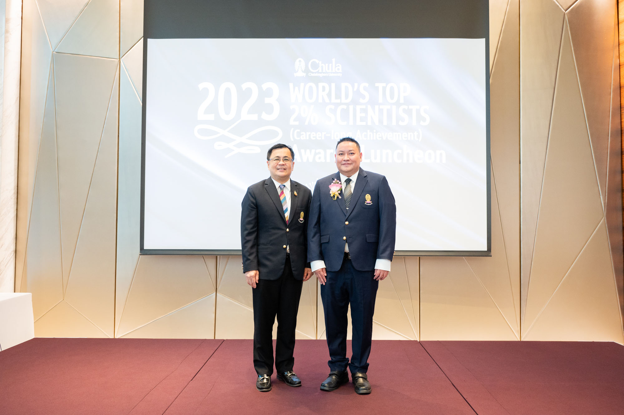 Chulalongkorn University Honors its Top 2% World-Ranked Researchers