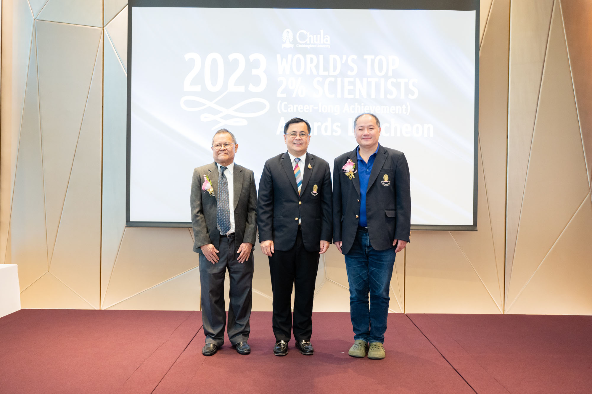 Chulalongkorn University Honors its Top 2% World-Ranked Researchers