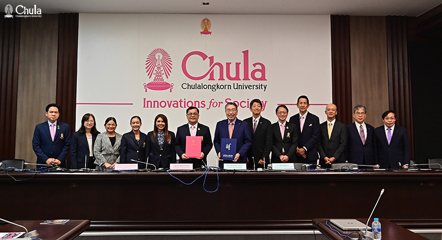 Chulalongkorn University, in collaboration with the Asahi Glass Foundation, organized the 32nd Special Seminar and Research Grant Ceremony of the Asahi Glass Foundation Japan for 2024