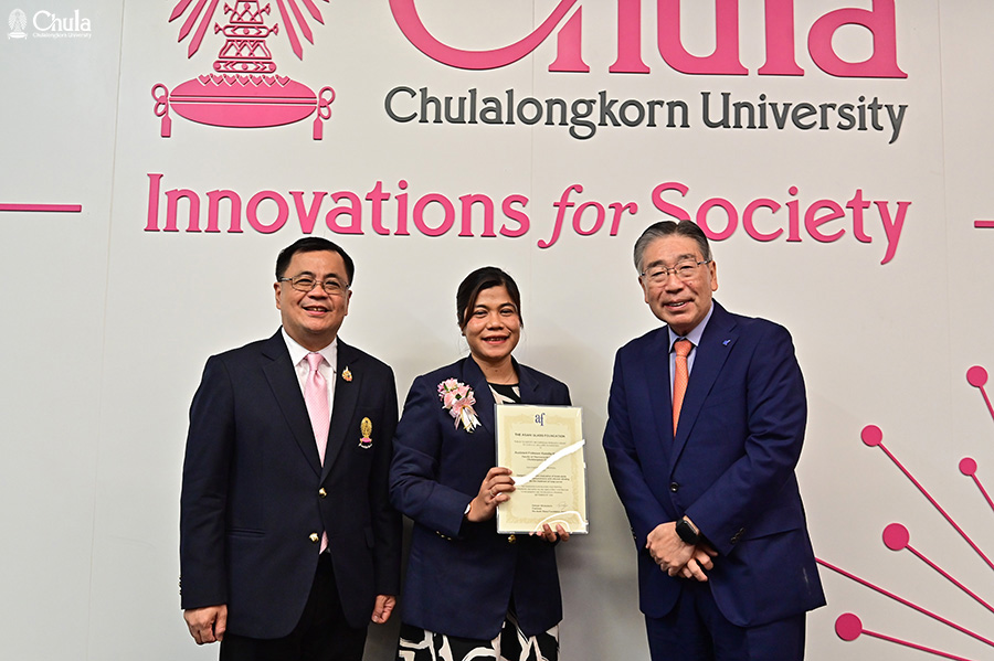 Chulalongkorn University, in collaboration with the Asahi Glass Foundation, organized the 32nd Special Seminar and Research Grant Ceremony of the Asahi Glass Foundation Japan for 2024