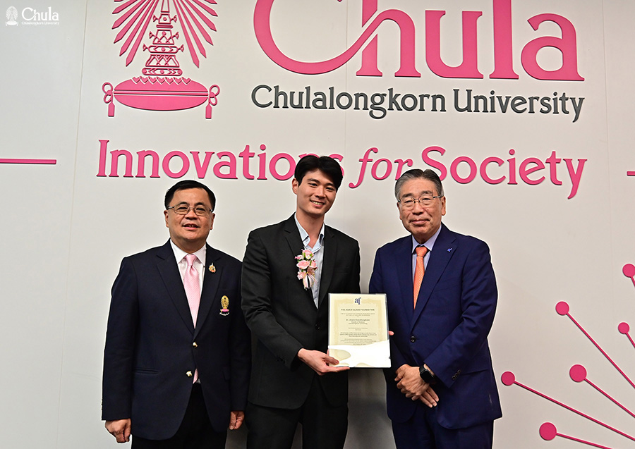 Chulalongkorn University, in collaboration with the Asahi Glass Foundation, organized the 32nd Special Seminar and Research Grant Ceremony of the Asahi Glass Foundation Japan for 2024