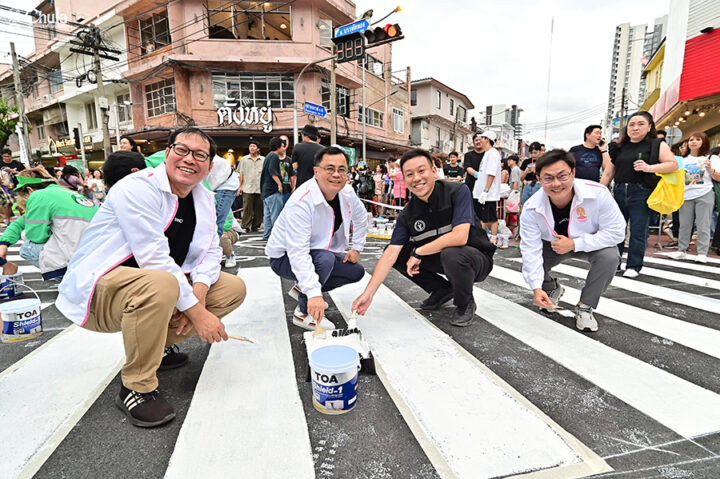 Success of the Bangkok Car Free Day 2024 on Banthat Thong Road: A Model Street of Happiness for All