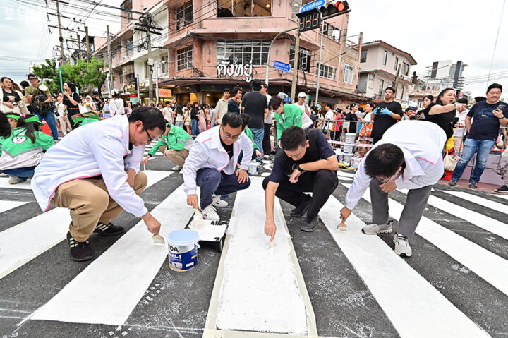 Success of the Bangkok Car Free Day 2024 on Banthat Thong Road: A Model Street of Happiness for All