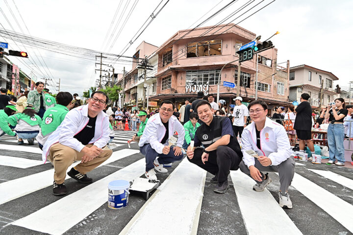 Success of the Bangkok Car Free Day 2024 on Banthat Thong Road: A Model Street of Happiness for All