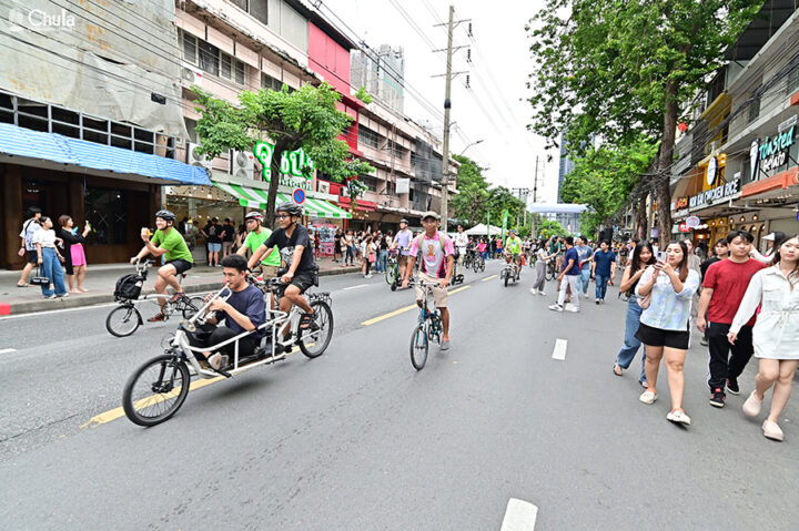 Success of the Bangkok Car Free Day 2024 on Banthat Thong Road: A Model Street of Happiness for All