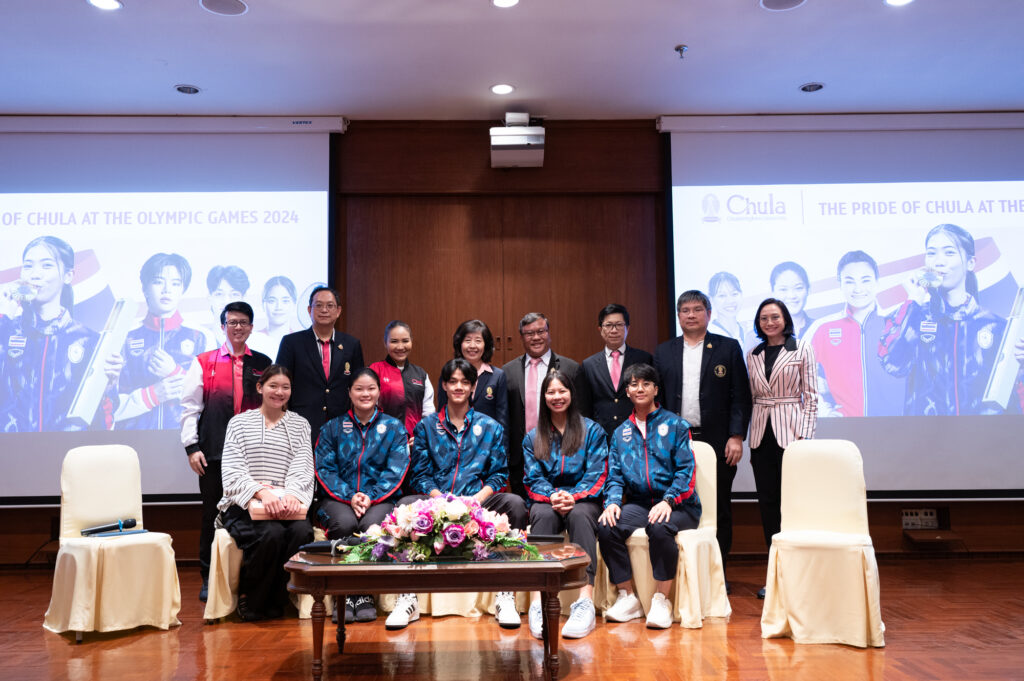 Chula Congratulates Chula Olympic Athletes, Paris Olympic Games 2024