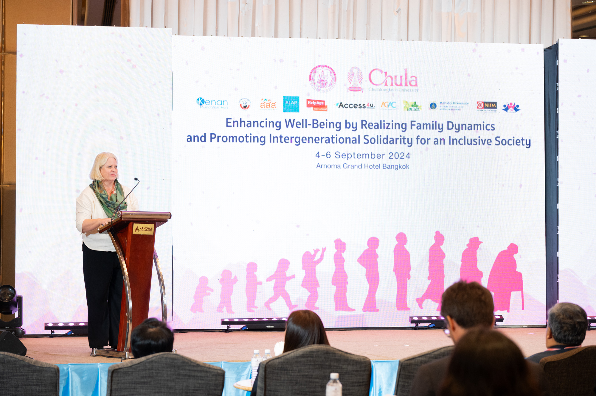 The College of Population Studies, Chulalongkorn University, in collaboration with the Department of Older Persons, organized an international academic conference