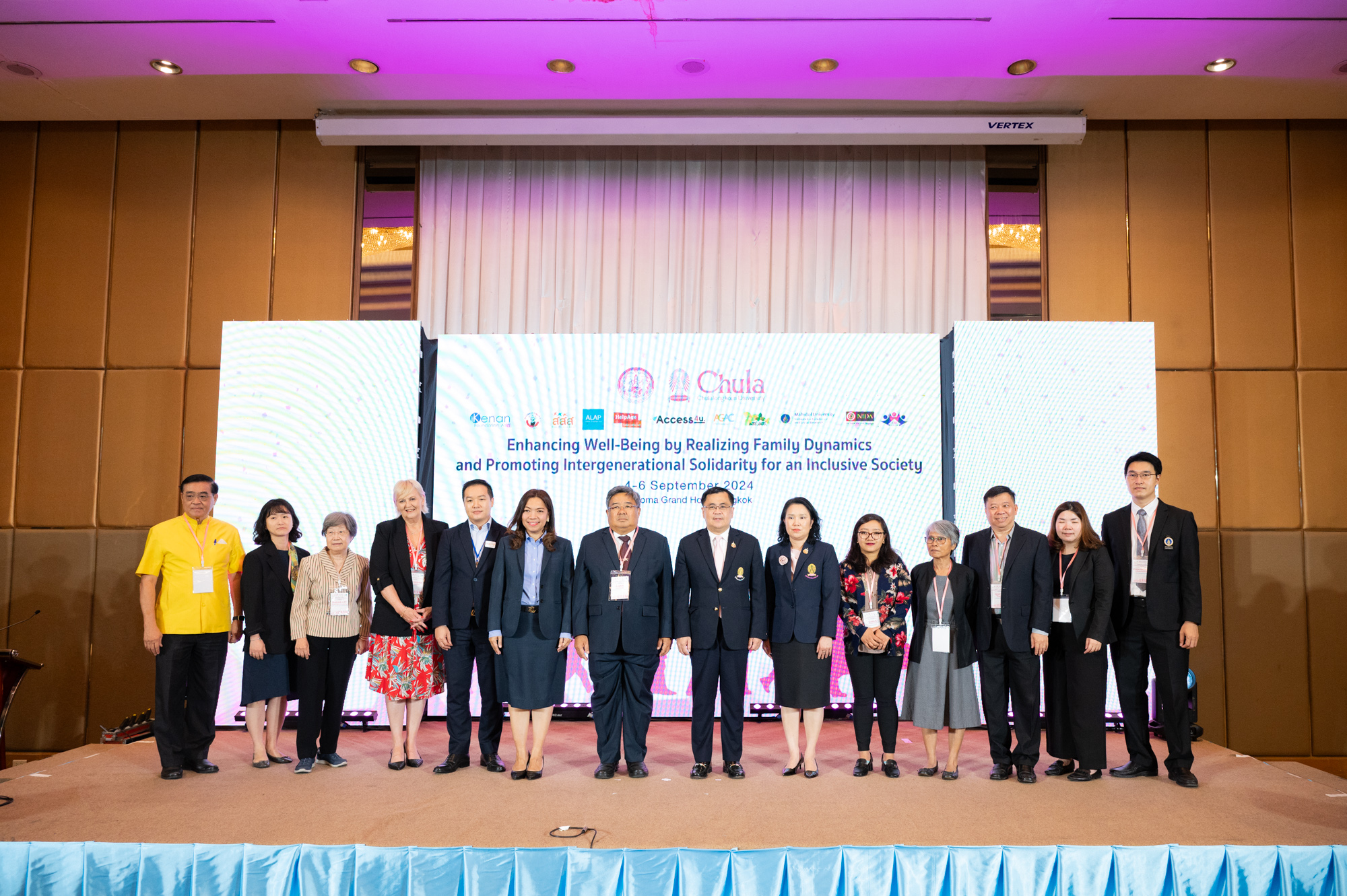 The College of Population Studies, Chulalongkorn University, in collaboration with the Department of Older Persons, organized an international academic conference