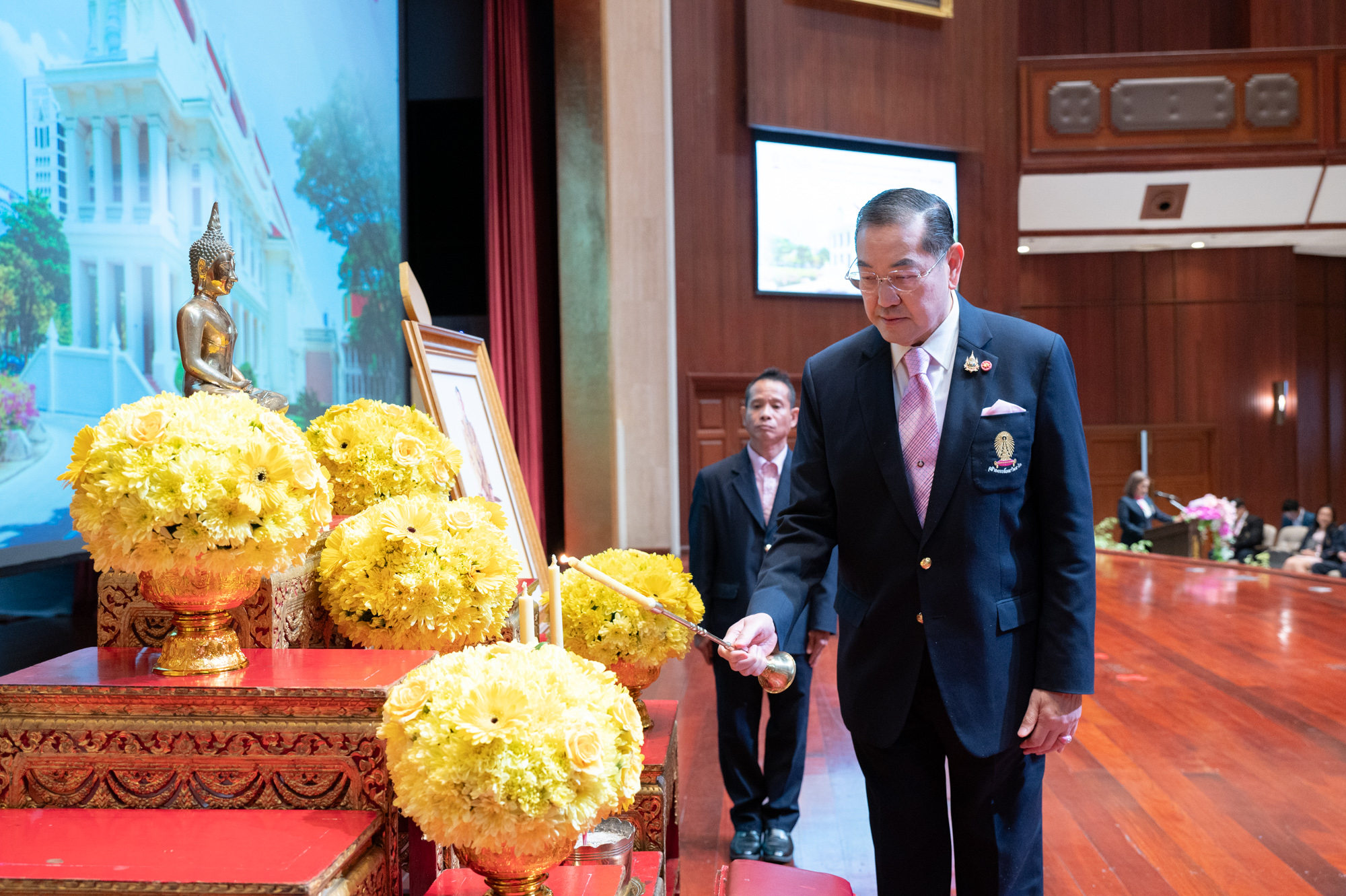 Prof. Emeritus Dr. Surakiart Sathirathai, Chairman of the Chulalongkorn University Council