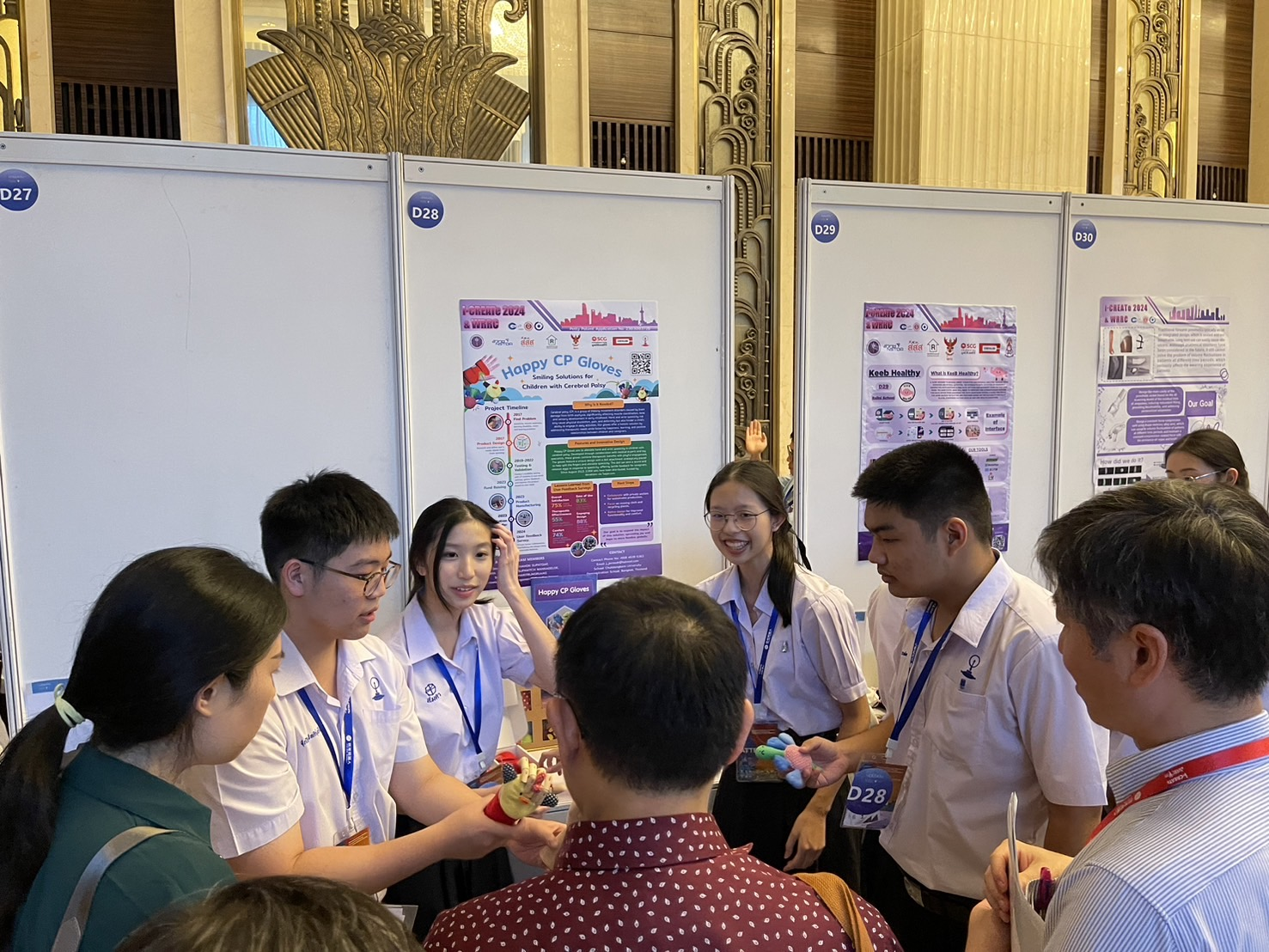 Satit Chula Innovators Win a Gold Medal at the International Convention on Rehabilitation Engineering and Assistive Technology (i-CREATe) in China  