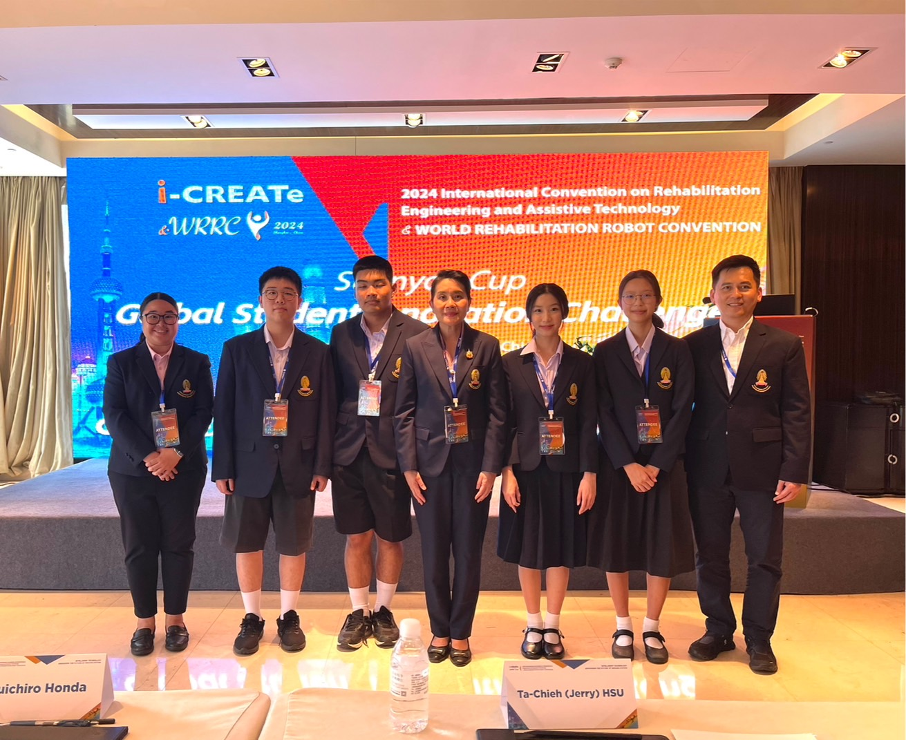 Satit Chula Innovators Win a Gold Medal at the International Convention on Rehabilitation Engineering and Assistive Technology (i-CREATe) in China  