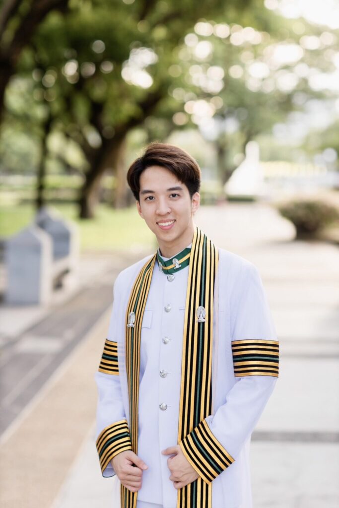 Rahat Longsomboon, student at the Faculty of Medicine, Chulalongkorn University