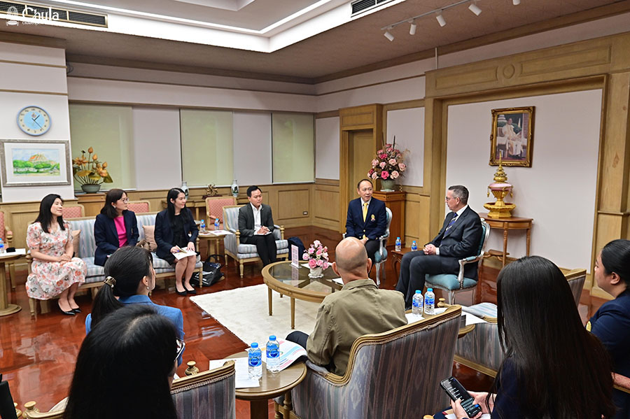 Chulalongkorn Welcomes Executive from the University of Waikato