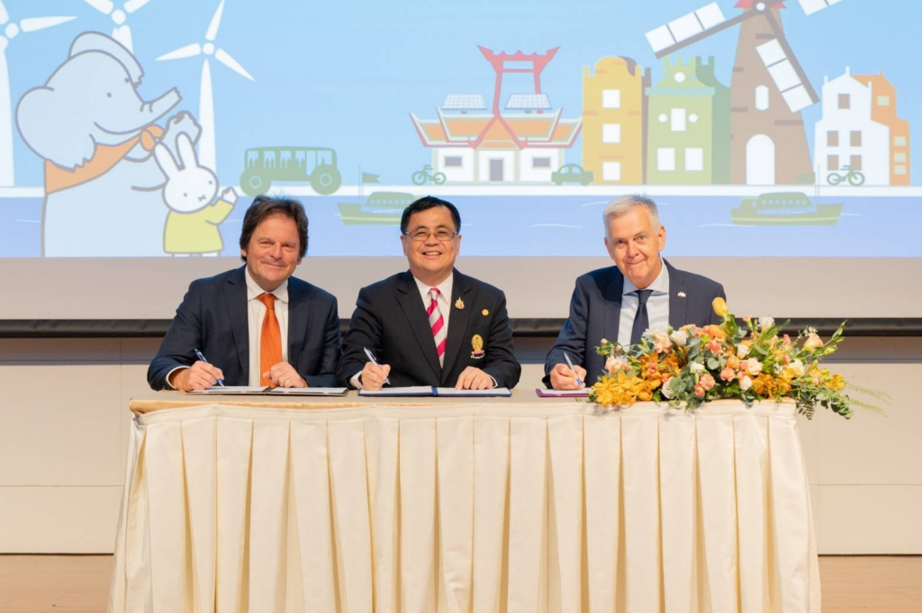 Chula President Celebrates 420 Years of Thai-Dutch Relations and Signs LOI on Sustainable Water Management 