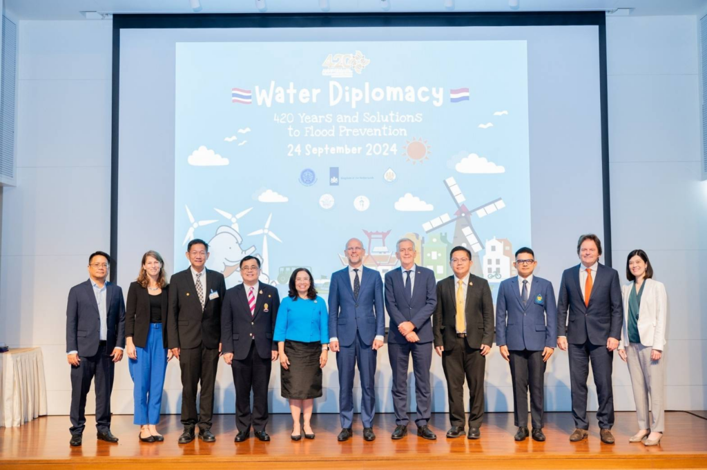 Chula Acting President Celebrates 420 Years of Thai-Dutch Relations and Signs LOI on Sustainable Water Management 