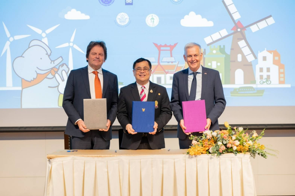 Chula Acting President Celebrates 420 Years of Thai-Dutch Relations and Signs LOI on Sustainable Water Management 