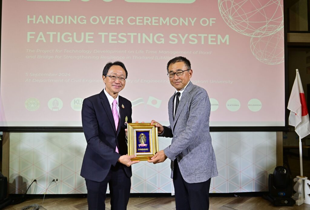 Chulalongkorn’s Engineering Collaborates with Japan to Enhance Thailand’s Infrastructure Capabilities; Receives 19-Million Baht Fatigue Testing System 