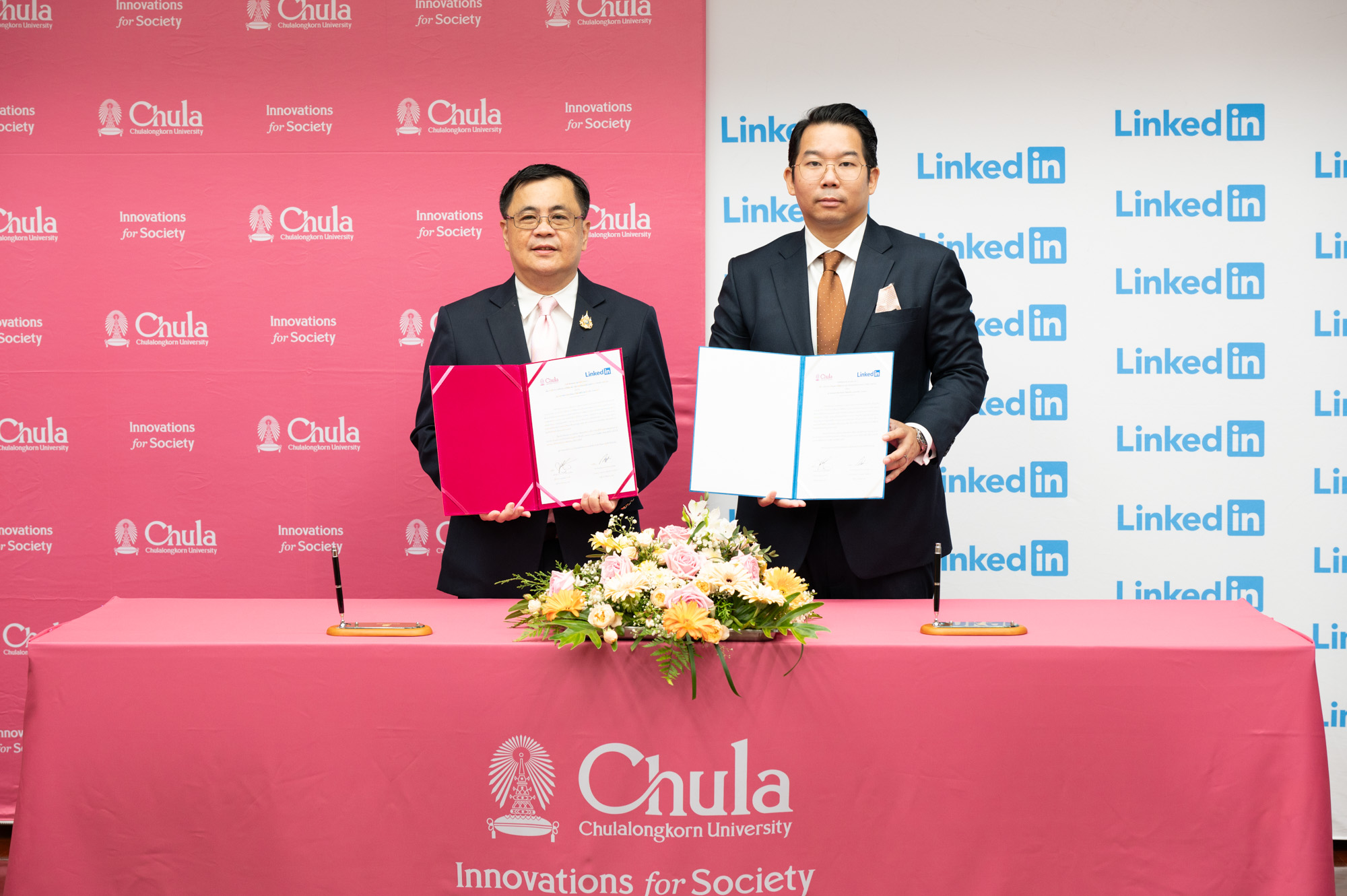 Chulalongkorn University Forms a Partnership with LinkedIn to Create Lifelong Learning Opportunities for Personnel