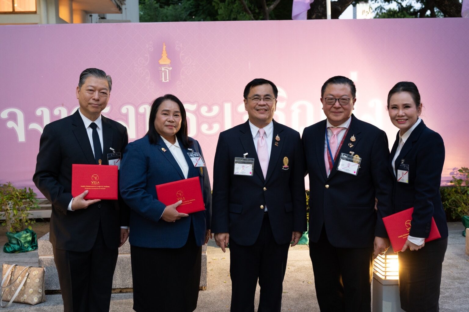 Princess Maha Chakri Sirindhorn Presents Certificates to Vela Course Graduates, Class 1 and 2