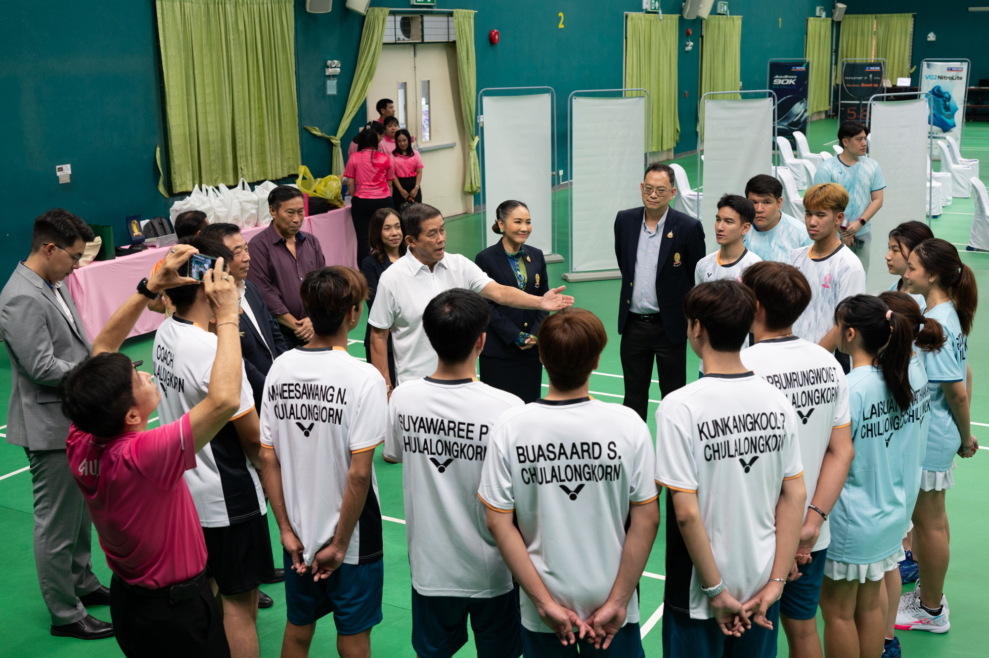 Chulalongkorn University Partners with VICTOR SPORTS (THAILAND) to Support Badminton Equipment 