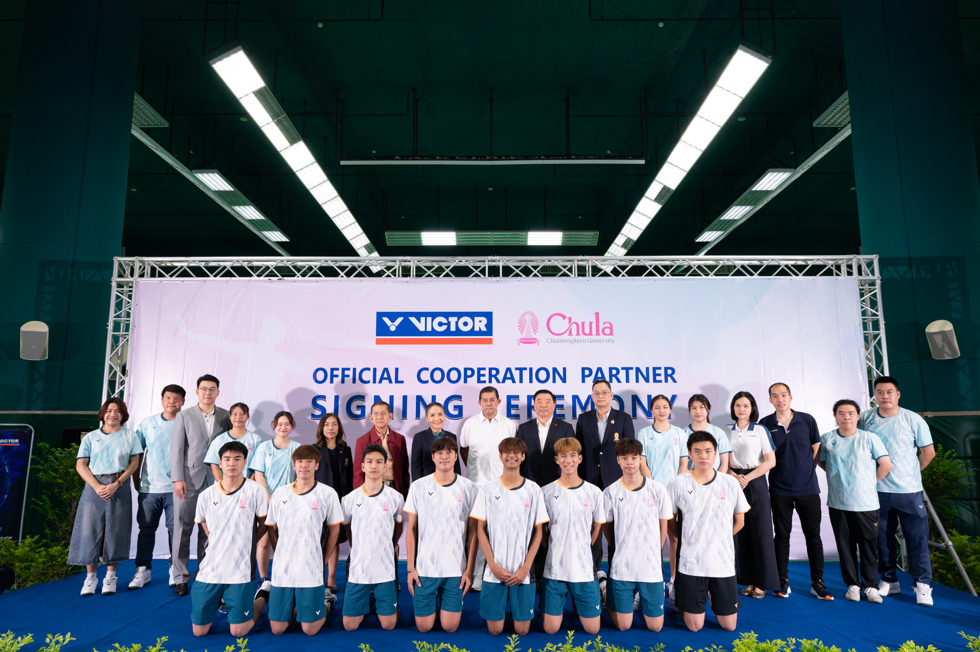 Chulalongkorn University Partners with VICTOR SPORTS (THAILAND) to Support Badminton Equipment 