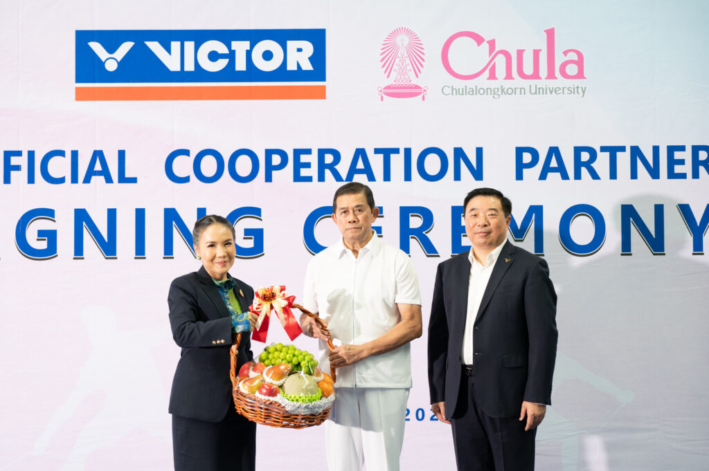 Chulalongkorn University Partners with VICTOR SPORTS (THAILAND) to Support Badminton Equipment 