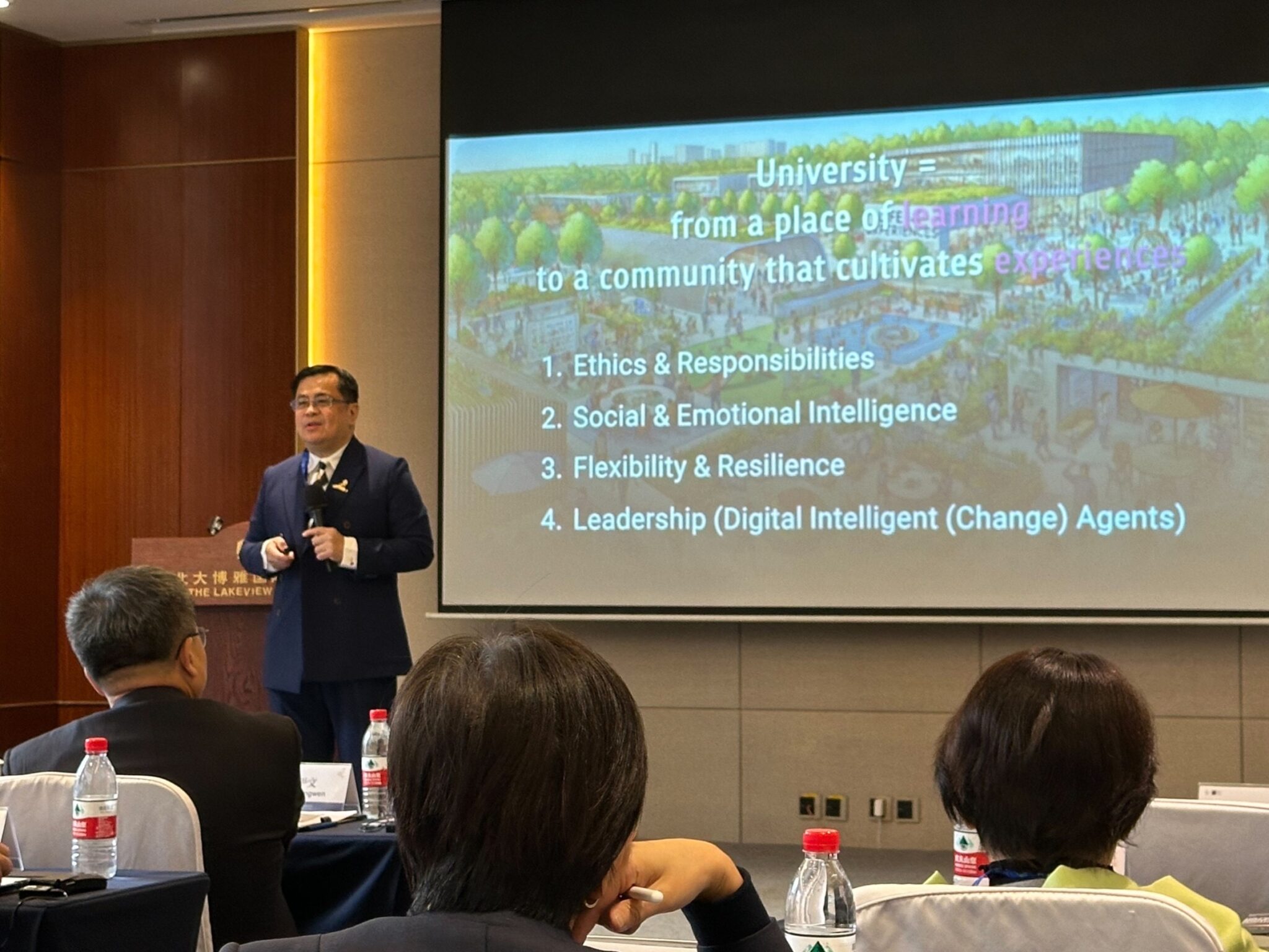 Chula President Attends the Beijing Forum 2024 and Delivers a Lecture on “Digital Intelligence Education”