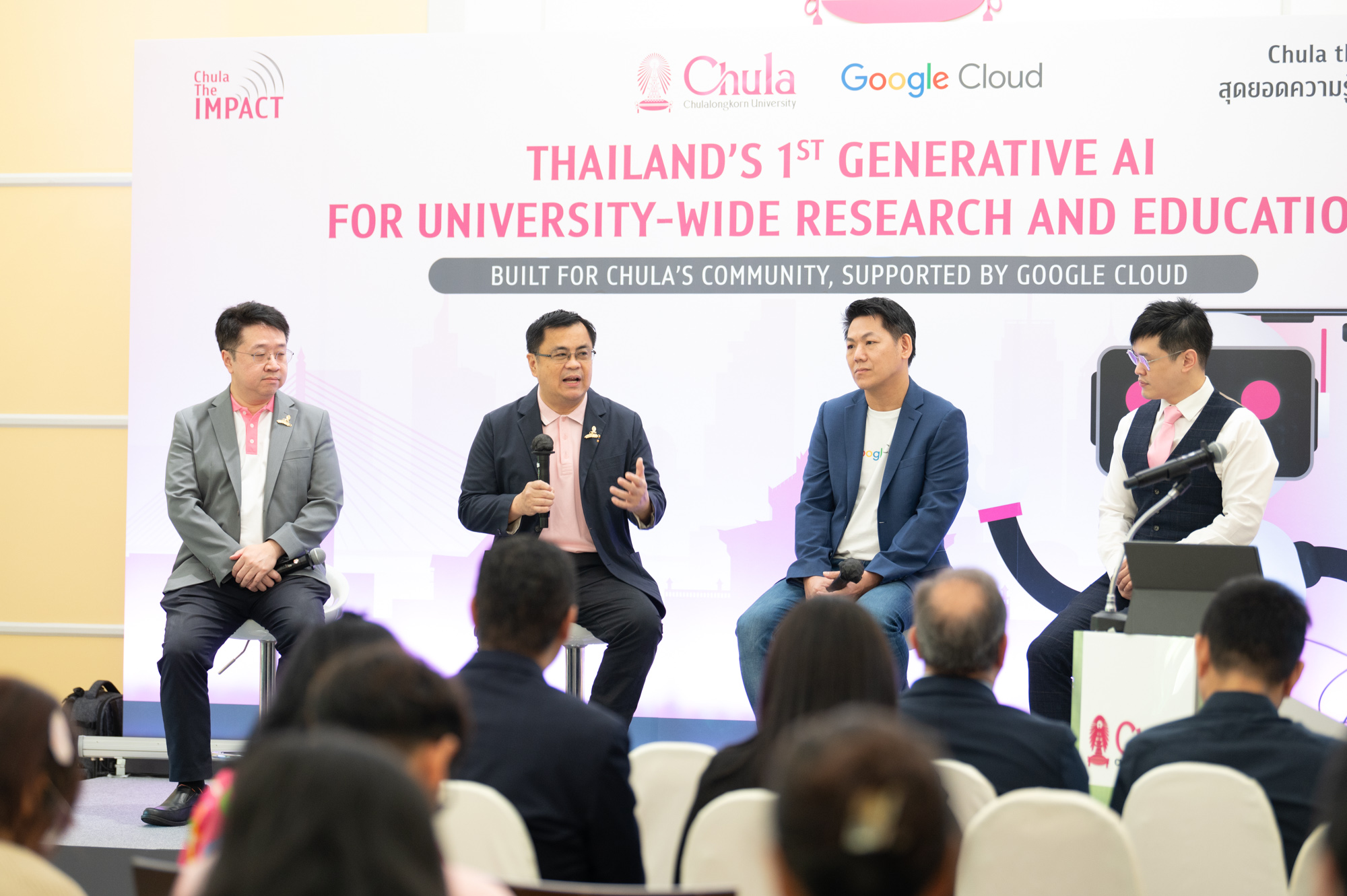 Chula Pioneers Responsible Use of Generative AI for Higher Education in Thailand with the Inauguration of ‘ChulaGENIE,’ in Collaboration with Google Cloud