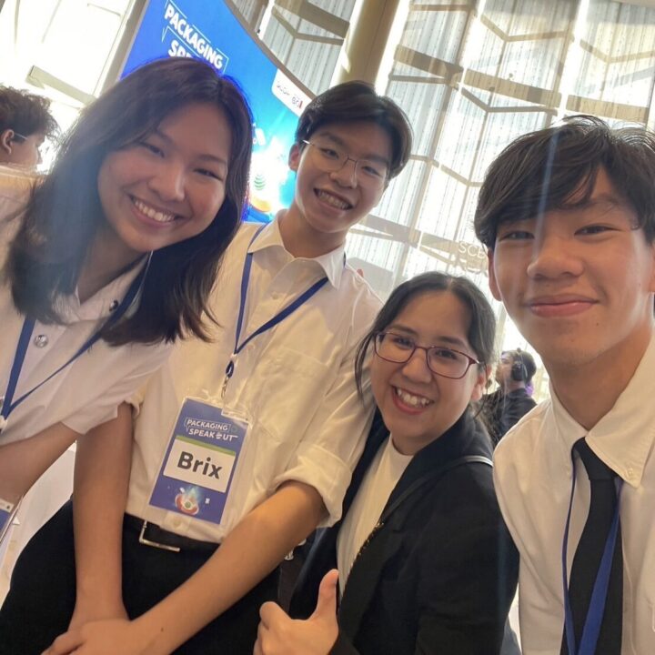 The BRIX team members, who won the Bronze Star Award, include Mr. Paphangkon Lopaepat, Mr. Phawit Tiyawatcharapong, and Ms. Pranpriya Thamprathanakul, with Dr. Warinya Chemnasiri as their faculty advisor. 