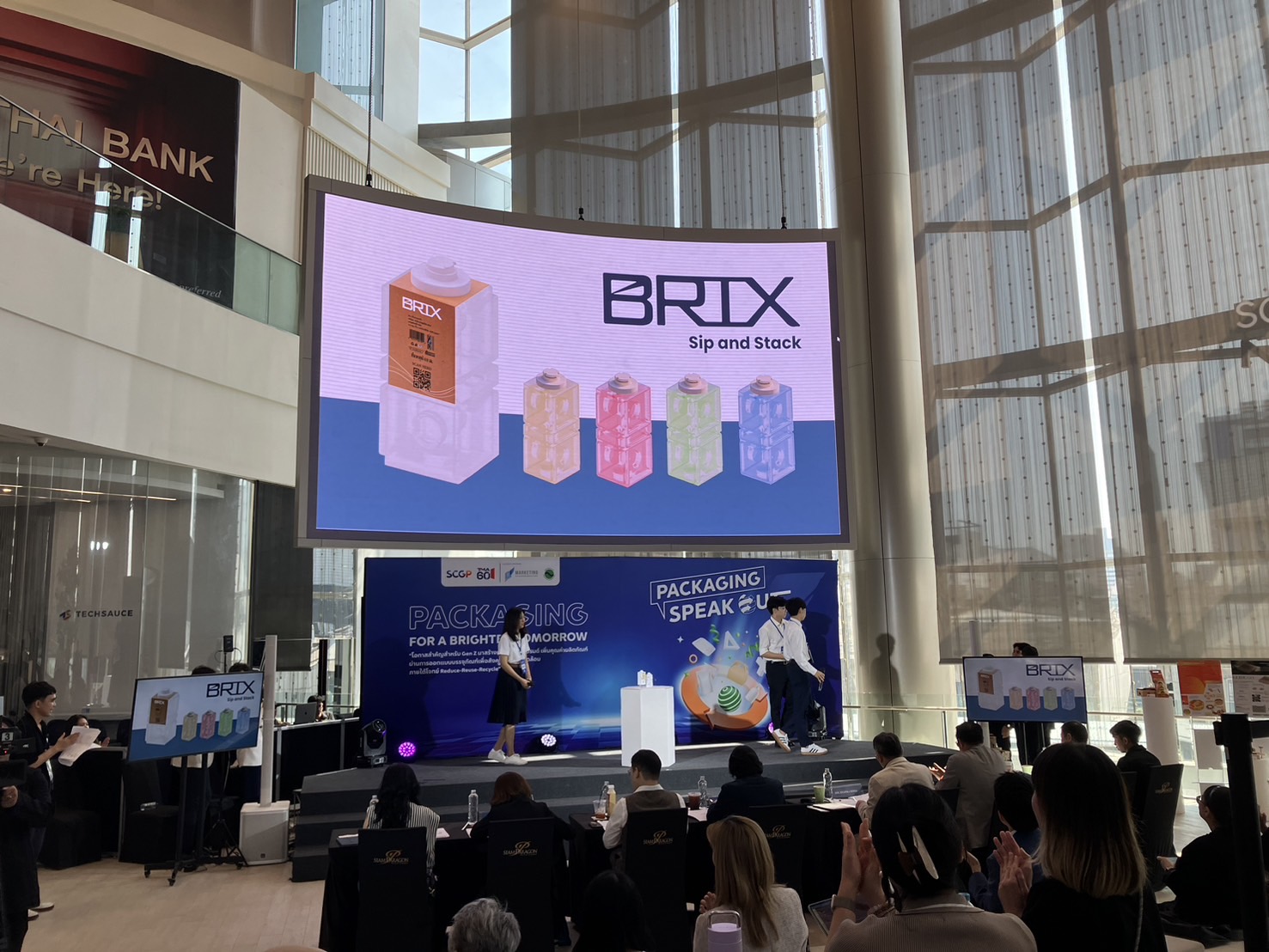 BAScii Students Win Bronze Star at SCG Packaging Speak Out 2024 with their "BRIX" Modular Water Bottle Innovation 